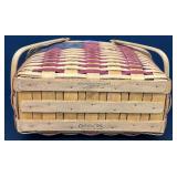 Longaberger Collectors Club 25th Anniversary American Flag (Americana) Basket - 1995