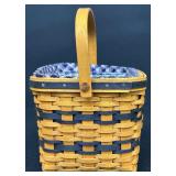 Longaberger Collectors Club J.W. Collection Miniature Two Pie Basket - 1999