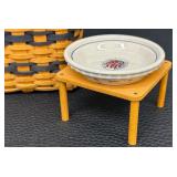 Longaberger Collectors Club J.W. Collection Miniature Two Pie Basket - 1999