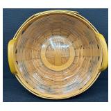 Longaberger Christmas Collection Popcorn Basket with Liner - 1999