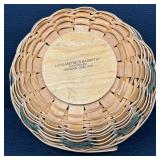 Longaberger Christmas Collection Popcorn Basket with Liner - 1999