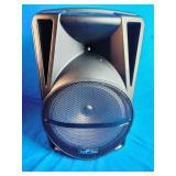 beFree Sound 12" Bluetooth Portable PA Speaker with Lights, Wireless Mic and Stand