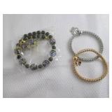 3 Bracelets, Earrings...