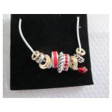 2 July Birthstone Charm Necklaces...