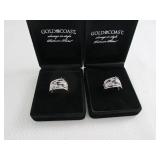 2 Gold Coast Size 9 Cocktail Rings...