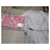2 Ladies Small GymWolf Yoga Sets NW...