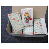 12 Decks Red Farm Flowers Playing C...