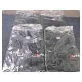 4- Large Black Branded Hanes Tshirt...