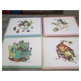 12 Norman Rockwell Placemats...