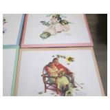 12 Norman Rockwell Placemats...
