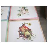 12 Norman Rockwell Placemats...