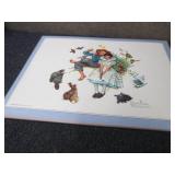 12 Norman Rockwell Placemats...