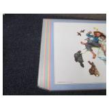 12 Norman Rockwell Placemats...
