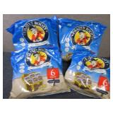 4- 6 (1 oz) bags Pirates Booty Aged...