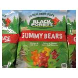 6- 4.5 oz Black Forest Gummy Bears...