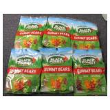 6- 4.5 oz Black Forest Gummy Bears...