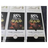 6- 3.5 oz Lindt 85% Cocoa Dark Choc...