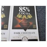 6- 3.5 oz Lindt 85% Cocoa Dark Choc...