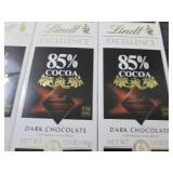 6- 3.5 oz Lindt 85% Cocoa Dark Choc...