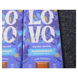6- 2.82 oz Love Almond Chocolate...