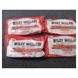 4- 12 oz Wiley Wallaby Classic Red ...