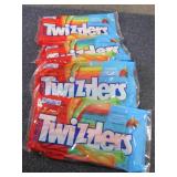 4- 12.4 oz Rainbow Twizzlers...