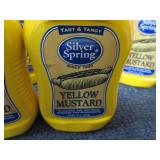 6- 20 oz Silver Spring Yellow Musta...