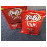 8- 3.1 oz KitKats Thins...