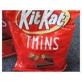 8- 3.1 oz KitKats Thins...