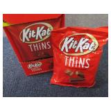8- 3.1 oz KitKats Thins...