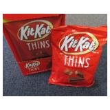 8- 3.1 oz KitKats Thins...