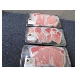 BB 3 pks FROZEN Boneless Pork Loin ...