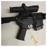 Alexandria Pro Firearms 6.8 SPC Semiauto w/scope + 4 boxes of ammo