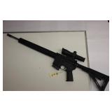 Alexandria Pro Firearms 6.8 SPC Semiauto w/scope + 4 boxes of ammo