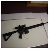 Alexandria Pro Firearms 6.8 SPC Semiauto w/scope + 4 boxes of ammo