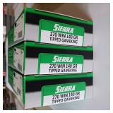 SIERRA - THE BULLETSMITHS - 270 WIN 140 GRAIN - TIPPED GAMEKING - Lot of 3 boxes