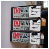 HORNADY PRECISION HUNTER ** 6.5 CREEDMORE ** 143 gr ELD ** lot of 3 boxes