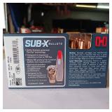 HORNADY SUBSONIC 300 BLACK 190 gr SUB-X ** LOT HAS 4 BOXES