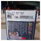 HORNADY SUBSONIC 300 BLACK 190 gr SUB-X ** LOT HAS 4 BOXES