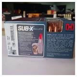 HORNADY SUBSONIC 300 BLACKOUT ** 190 gr SUB-X ** LOT OF 5 BOXES!