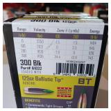 NOSLER BALLISTIC TIP 300 BLACK ** 125 gr BT ** LOT OF 4 BOXES