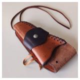 WAYNE WEST Handcrafted cowboy pistol holster