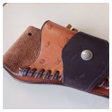 WAYNE WEST Handcrafted cowboy pistol holster