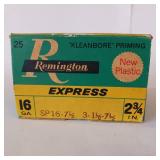 VINTAGE REMINGTON EXPRESS 12 GAUGE SHOTSHELLS