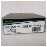 RCBS 3 DIE CARB ROLL CRIMP SET ** .460 S&W