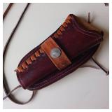 WAYNE WEST HANDCRAFTED COWBOY PISTOL HOLSTER