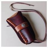 WAYNE WEST HANDCRAFTED COWBOY PISTOL HOLSTER