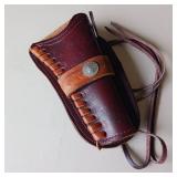 WAYNE WEST HANDCRAFTED COWBOY PISTOL HOLSTER