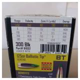 NOSLER BALLISTIC TIP 300 BLACK 125 gr BT ** LOT OF 4 BOXES