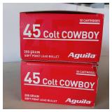 45 COLT COWBOY 200 gr ** 2 BOX LOT